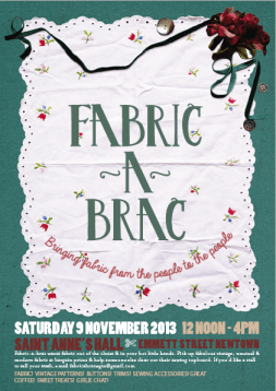 Fabric-a-brac Wellington November 2013