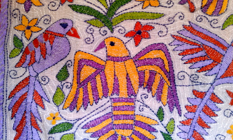 Folk Tree embroidery