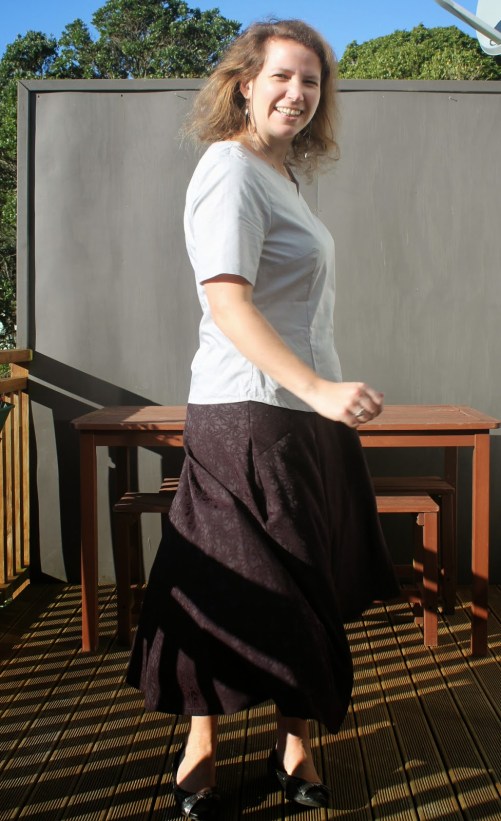 Gabriola skirt by Nikki's Stitches